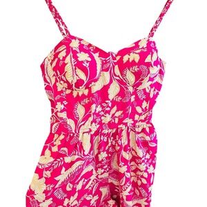 Land of the Free Hot‎ Pink Sleeveless Jumper Women's Large